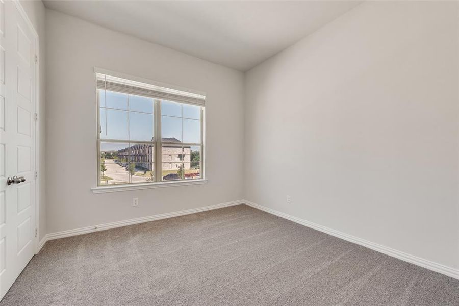 Spacious, unfurnished interior of a new home in Wade Settlement Townhomes, Frisco (Image 12). Spacious, unfurnished interior of a new home in Wade Settlement Townhomes, Frisco (Image 12).