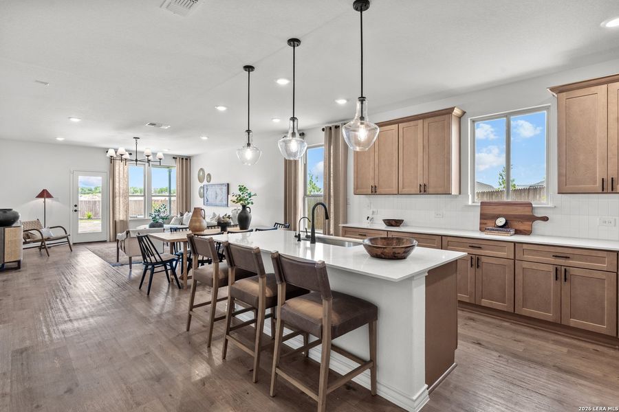 Furnished interior view inside a new home in Dove Song, Marion (Image 16).