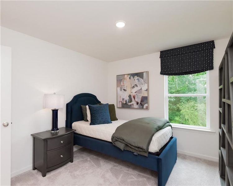 Furnished interior view inside a new home in Old Salem Crossing, Conyers (Image 25).