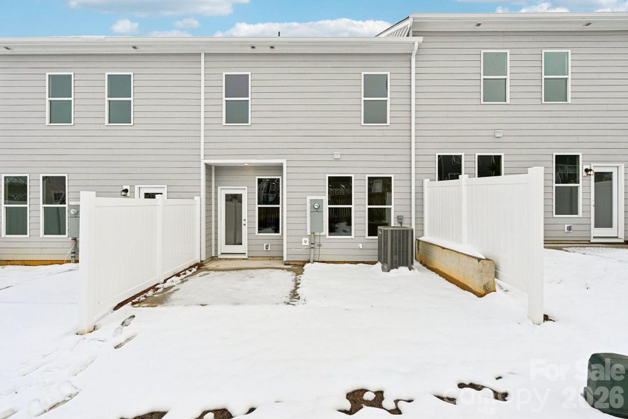 Exterior details and patio area of a home in Ruby Dixon Crossing, Gastonia (Image 23).