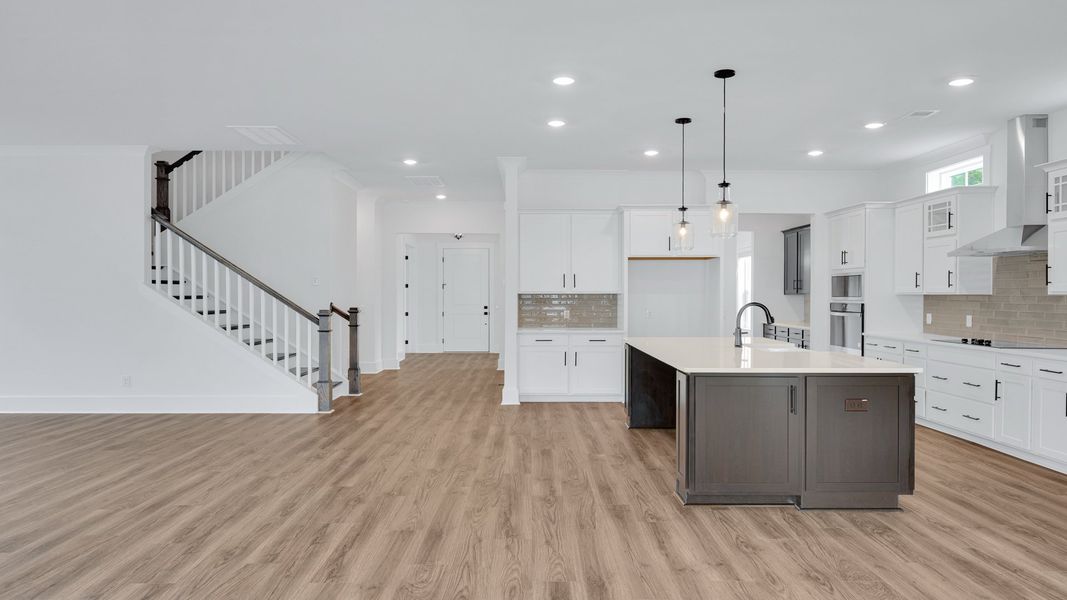 Representative furnished interior of a home built from the Keeneland II by DRB Homes in The Oaks, Mount Pleasant (Image 18). Representative furnished interior of a home built from the Keeneland II by DRB Homes in The Oaks, Mount Pleasant (Image 18).