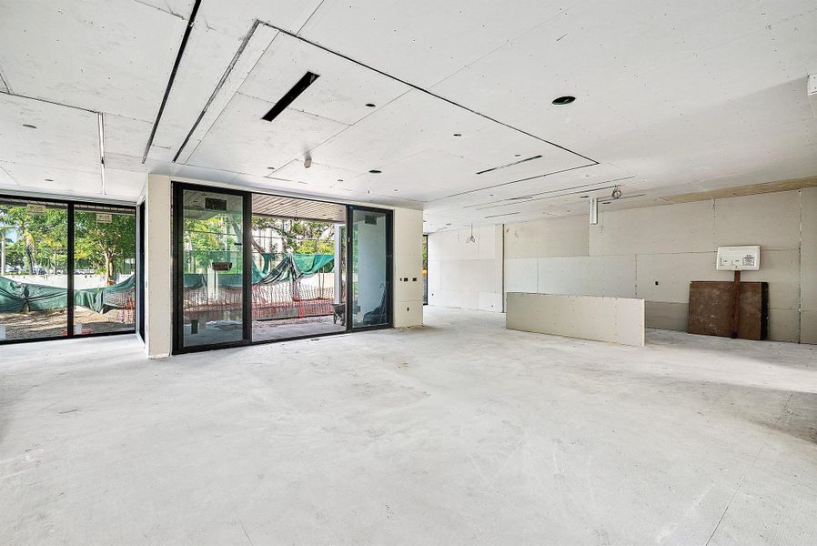 In-progress construction of a new home in , Boca Raton, FL (Image 21).