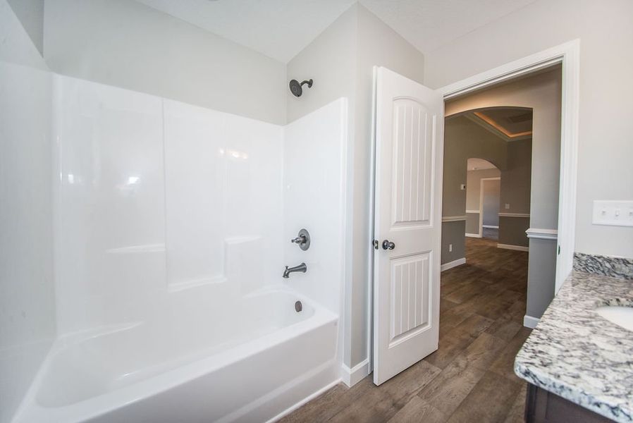 Representative furnished interior of a home built from the Archer by Enchanted Homes in Ballentine Ridge, Lyman (Image 13).
