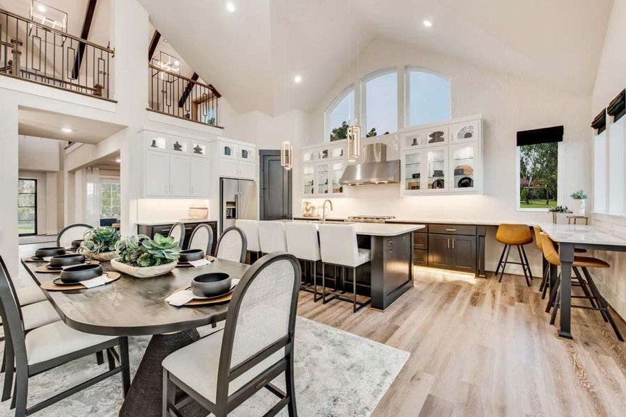 Representative furnished interior of a home built from the Grand Monterra II by Grand Homes in Grand Oaks, Celina (Image 7).