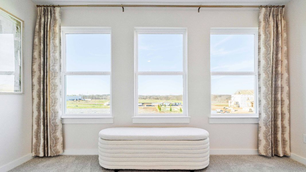 Representative furnished interior of a home built from the Bedford by DRB Homes in Riley Farms, Rockvale (Image 16).