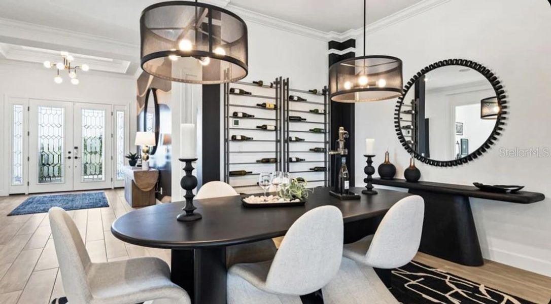 Furnished interior view inside a new home in Esplanade at Center Lake Ranch, St. Cloud (Image 17). Furnished interior view inside a new home in Esplanade at Center Lake Ranch, St. Cloud (Image 17).