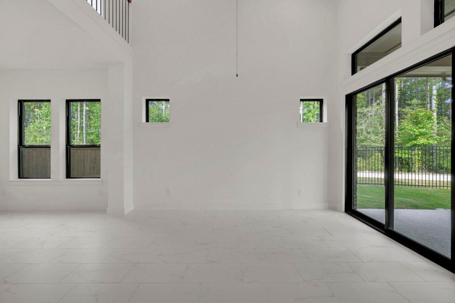 Spacious, unfurnished interior of a new home in The Highlands - Grove Collection, Porter (Image 32).