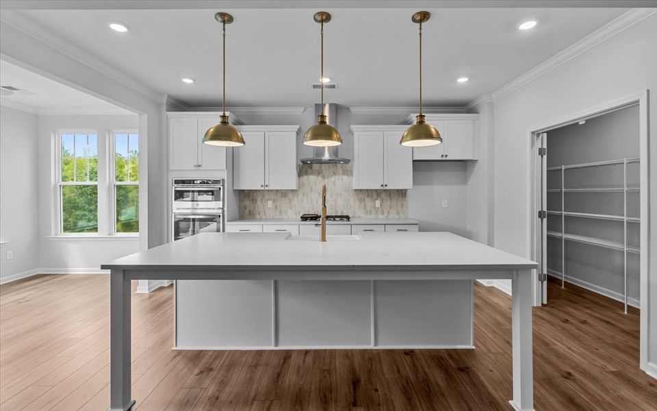 Furnished interior view inside a new home in Hanes Lake, Winston-Salem (Image 7).