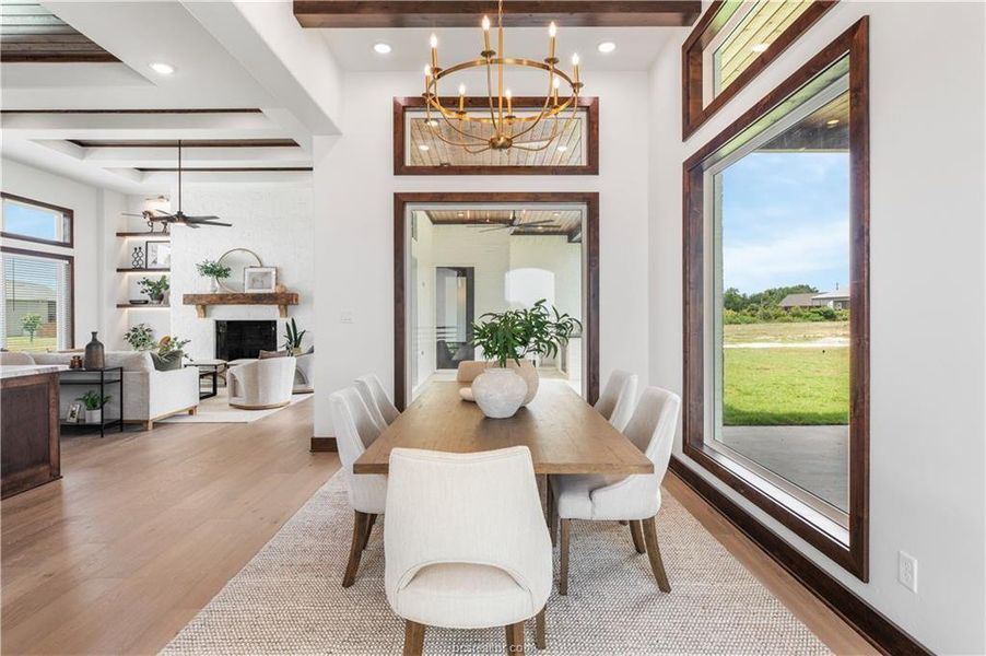 Furnished interior view inside a new home in , Bryan (Image 5).