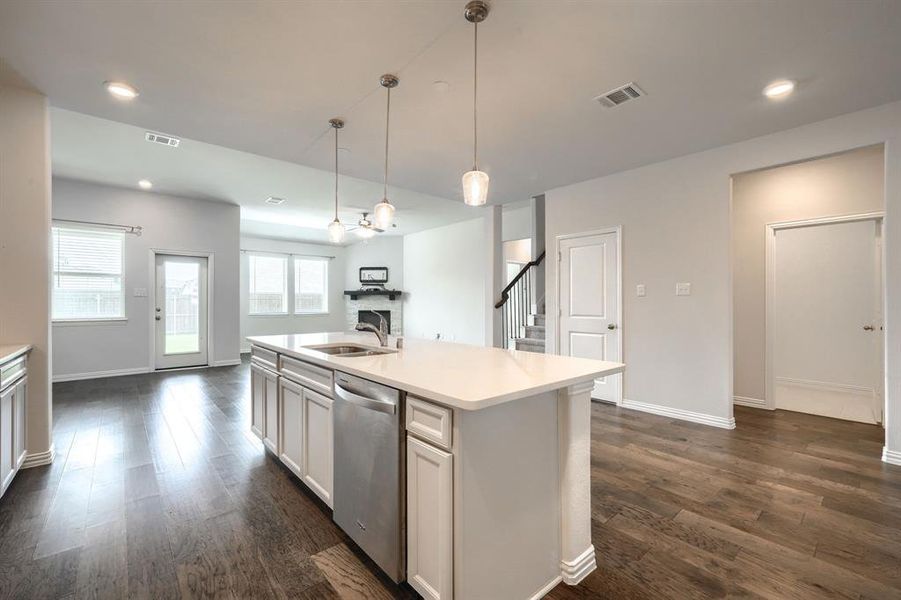 Furnished interior view inside a new home in , Crandall (Image 18).