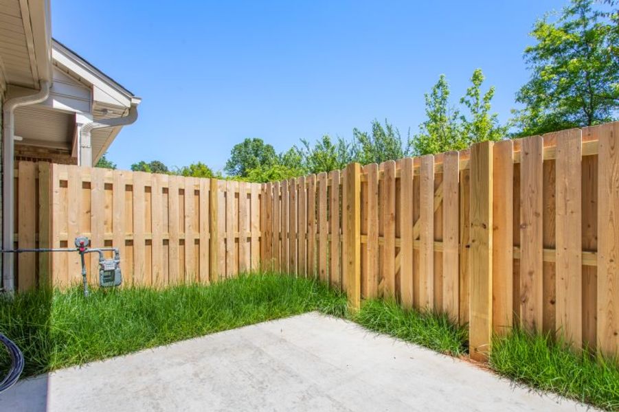 Representative exterior details of a home built from the Devon by Keystone Homes NC in Trellises, High Point (Image 3).