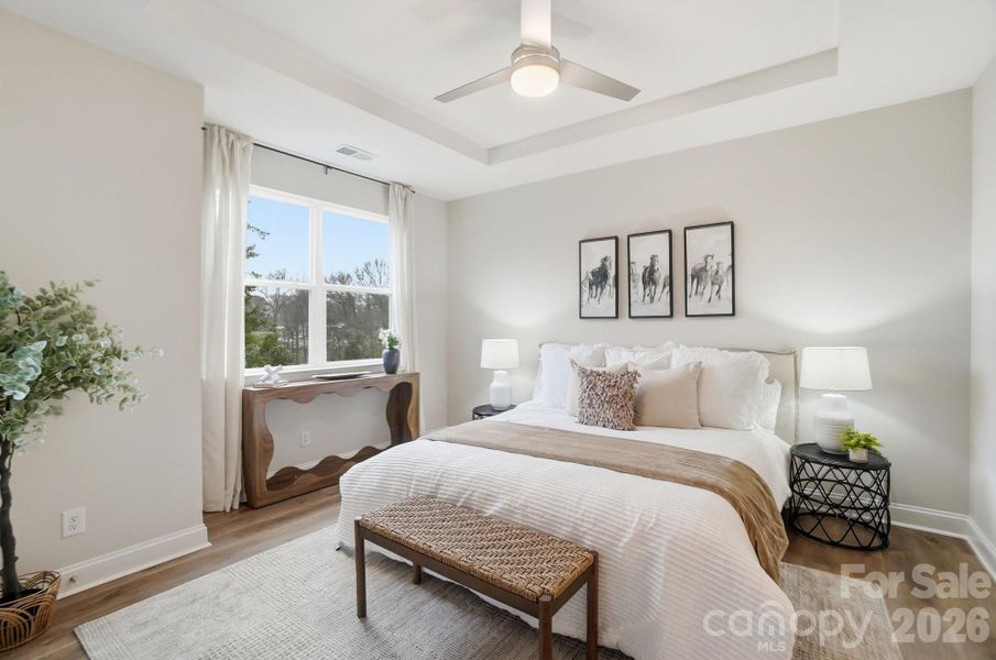 Furnished interior view inside a new home in , Charlotte (Image 3). Furnished interior view inside a new home in , Charlotte (Image 3).