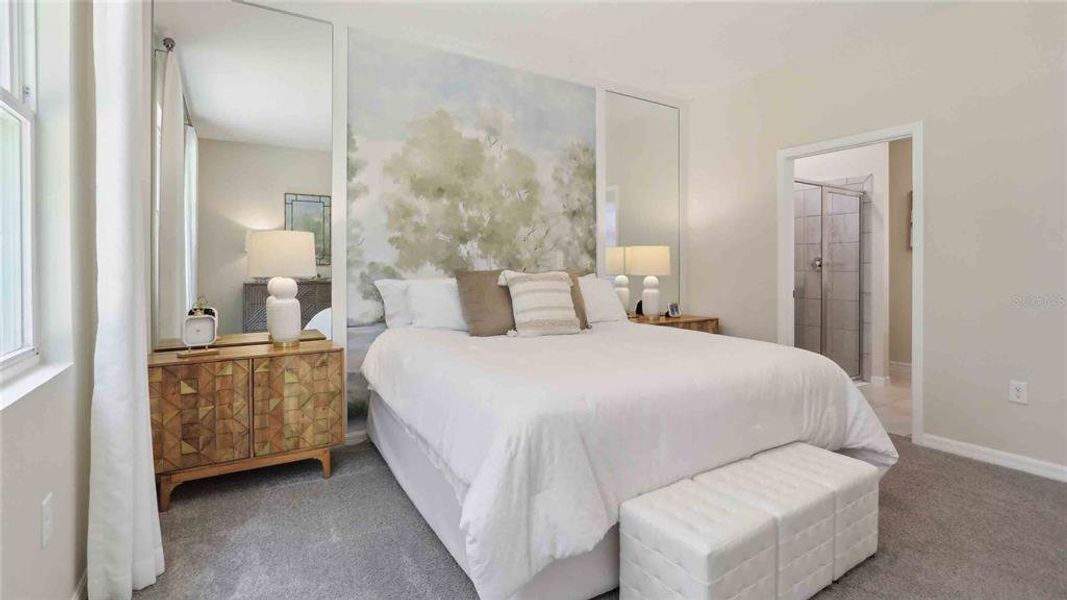 Furnished interior view inside a new home in Twisted Oaks, Wildwood (Image 20).