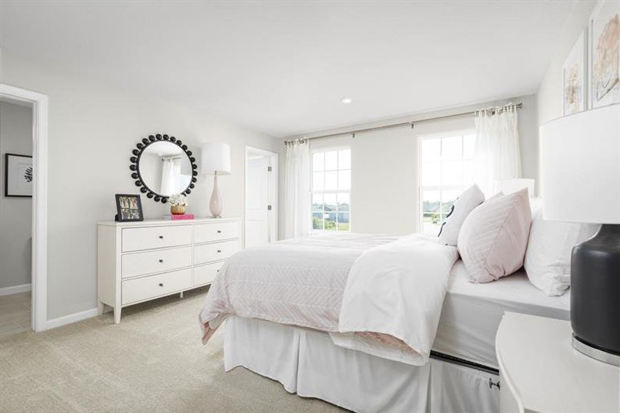 Furnished interior view inside a new home in Brooks Landing, Titusville (Image 9).