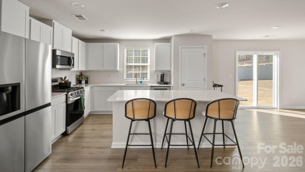 Furnished interior view inside a new home in Walkers Mill, Edgemoor (Image 6).