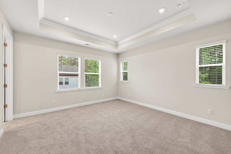 Spacious, unfurnished interior of a new home in Archer Row, Charlotte (Image 28). Spacious, unfurnished interior of a new home in Archer Row, Charlotte (Image 28).