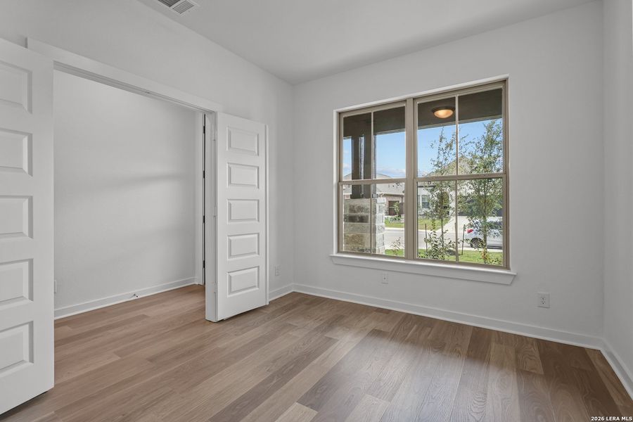 Spacious, unfurnished interior of a new home in Stillwater Ranch, San Antonio (Image 37). Spacious, unfurnished interior of a new home in Stillwater Ranch, San Antonio (Image 37).