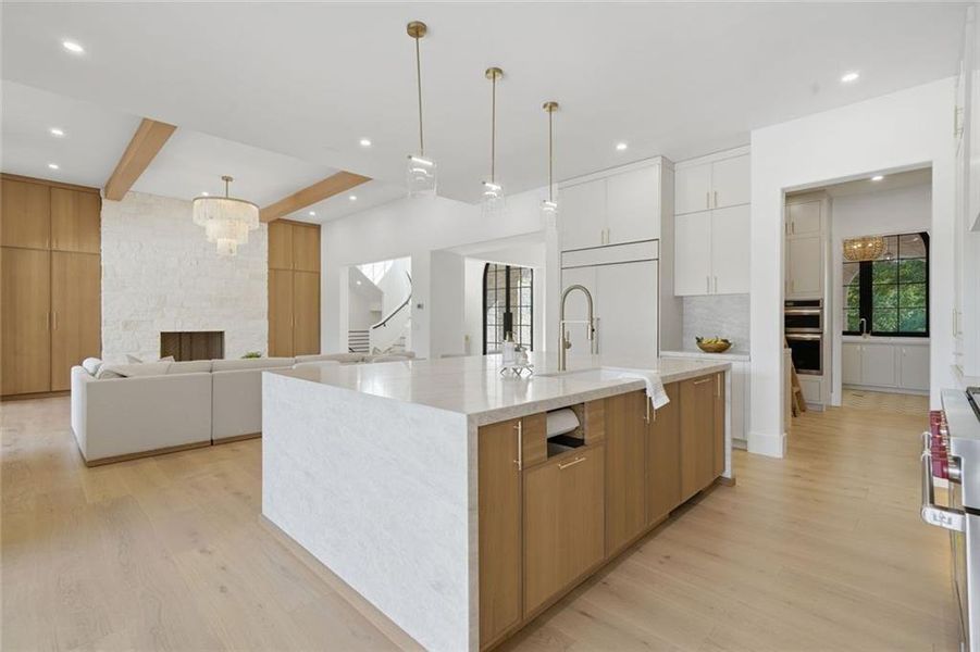Furnished interior view inside a new home in , Canton (Image 13).