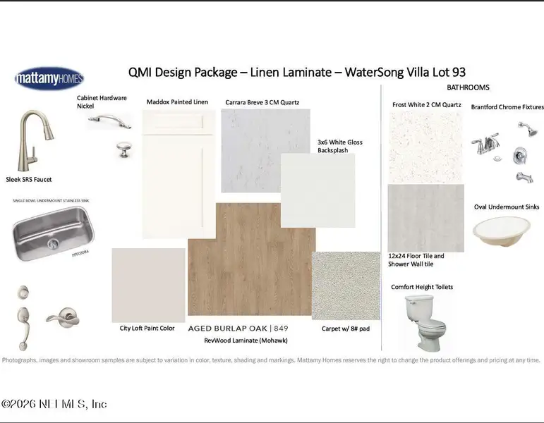 Sample of building materials used in homes in RiverTown, St. Johns (Image 5).