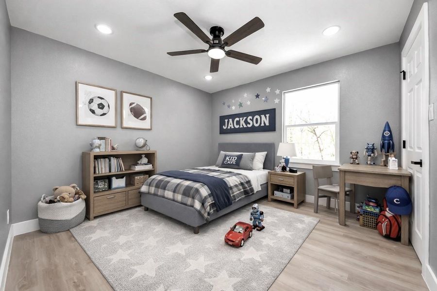 Furnished interior view inside a new home in , Conroe (Image 9). Furnished interior view inside a new home in , Conroe (Image 9).