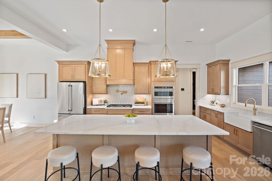 Furnished interior view inside a new home in , Clover (Image 5). Furnished interior view inside a new home in , Clover (Image 5).