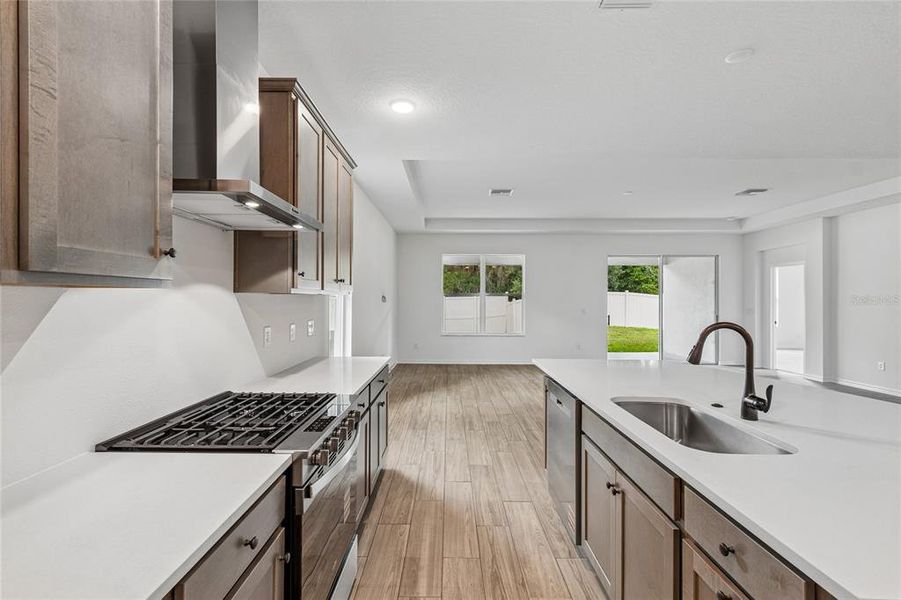 Furnished interior view inside a new home in Cascades at Southern Hills, Brooksville (Image 46).