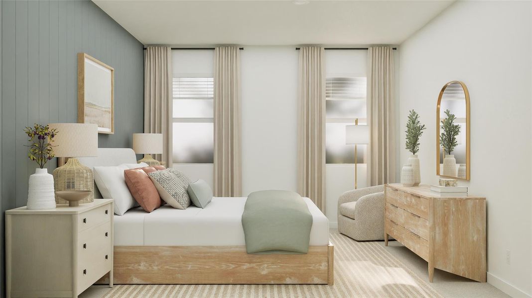 Furnished interior view inside a new home in Elm Creek, Elgin (Image 29).