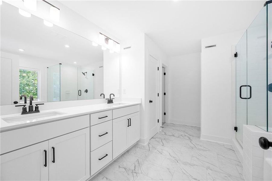 Furnished interior view inside a new home in Avondale Park, Decatur (Image 10).