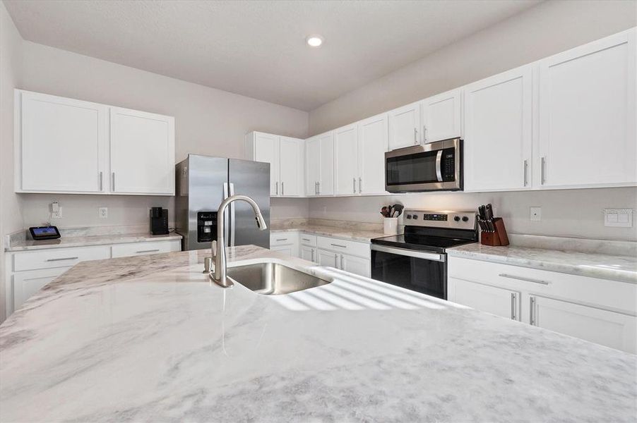 Furnished interior view inside a new home in Braden Pointe, Bradenton (Image 8). Furnished interior view inside a new home in Braden Pointe, Bradenton (Image 8).