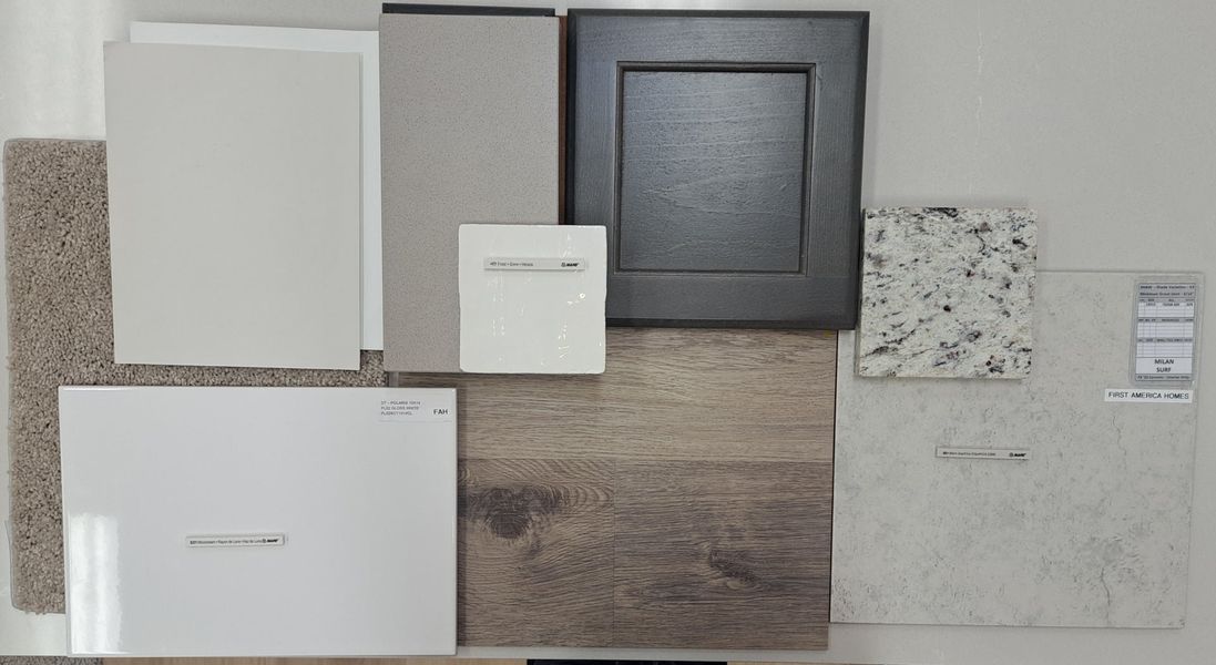 Final Interior Selections for 12019 Noble Heart Drive