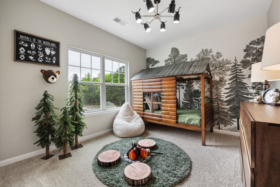 *This is a marketing photo. Modeled version of the McGinnis floor plan.* *This is a marketing photo. Modeled version of the McGinnis floor plan.*