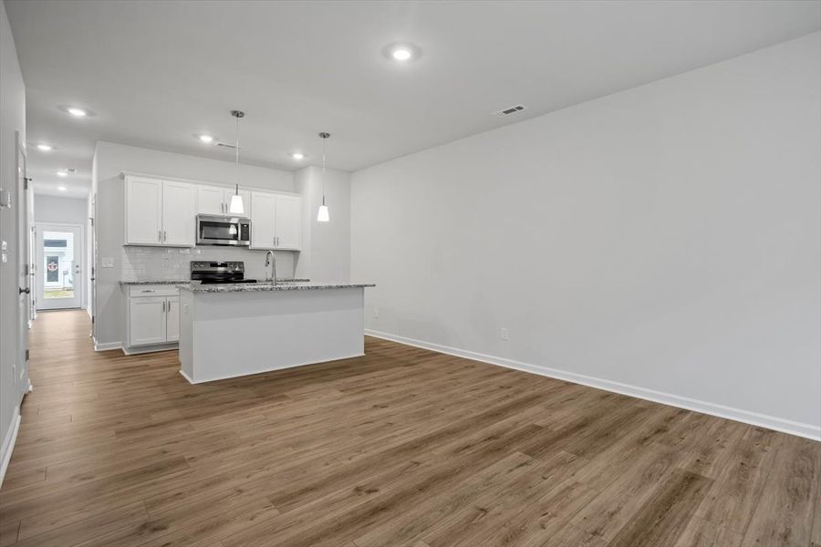 Spacious, unfurnished interior of a new home in Renaissance at White Oak, Garner (Image 11).