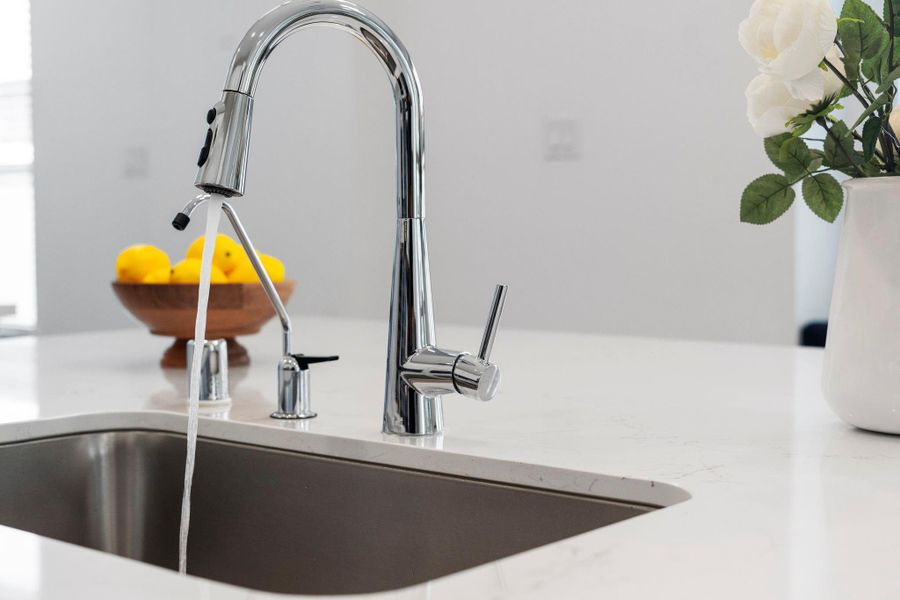 Moen "Sleek" sink with reverse osmosis Moen "Sleek" sink with reverse osmosis