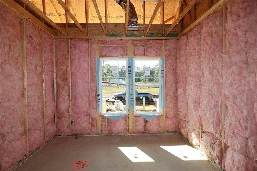 In-progress construction of a new home in , Gainesville, GA (Image 6).