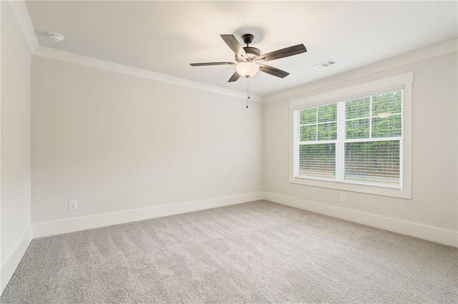 Spacious, unfurnished interior of a new home in Alcovy Station, Covington (Image 56).