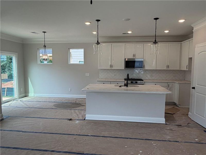 In-progress construction of a new home in Villas at Dawsonville, Dawsonville, GA (Image 22). In-progress construction of a new home in Villas at Dawsonville, Dawsonville, GA (Image 22).