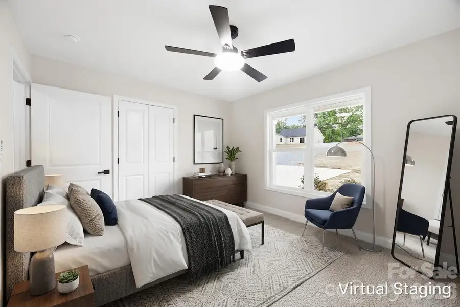 Furnished interior view inside a new home in , Albemarle (Image 10).