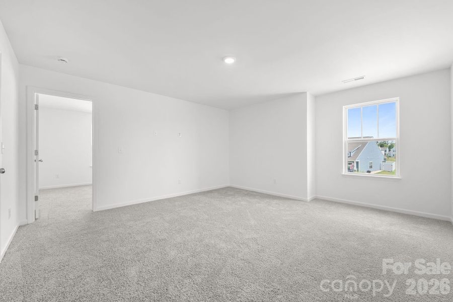 Spacious, unfurnished interior of a new home in The Glenns II, Wingate (Image 23). Spacious, unfurnished interior of a new home in The Glenns II, Wingate (Image 23).