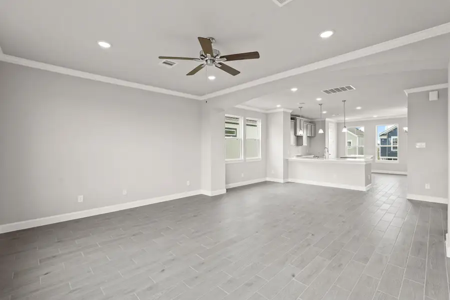 Sun-lit dining room (*Photo not of actual home and used for illustration purposes only.)