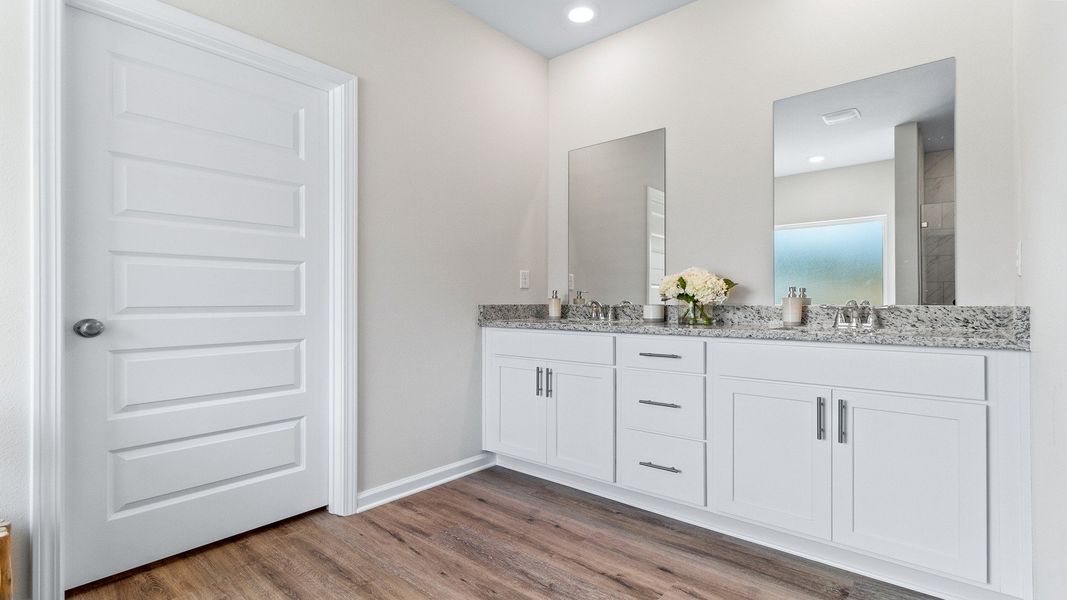 Furnished interior view inside a new home in Pine Dove Estates, Tallahassee (Image 22).