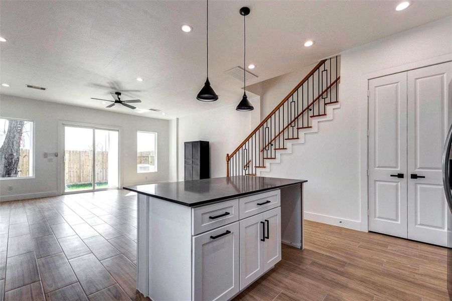 Furnished interior view inside a new home in , Houston (Image 6).