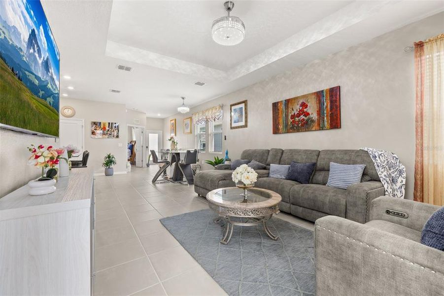 Furnished interior view inside a new home in Lennar at Esplanade, Kissimmee (Image 14). Furnished interior view inside a new home in Lennar at Esplanade, Kissimmee (Image 14).