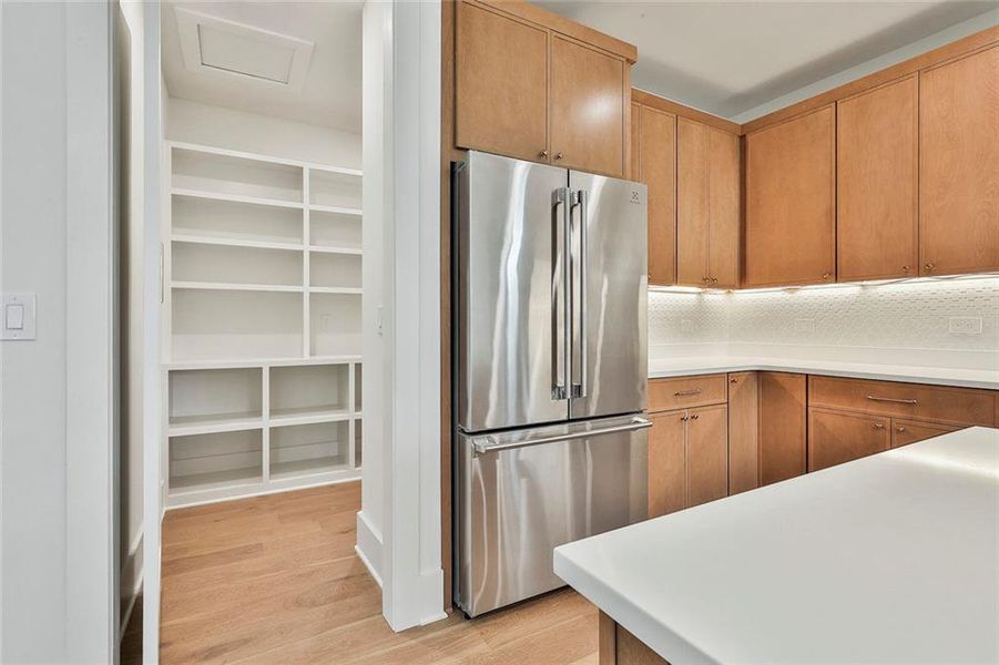 Furnished interior view inside a new home in Gardens at Arbor Springs, Newnan (Image 8).