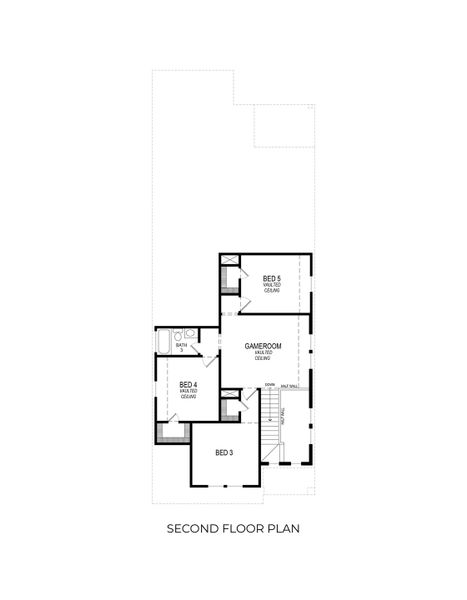 2D floor plan layout for the Truman 2FS by First Texas Homes in Westside Preserve, Midlothian, TX (Image 5). 2D floor plan layout for the Truman 2FS by First Texas Homes in Westside Preserve, Midlothian, TX (Image 5).