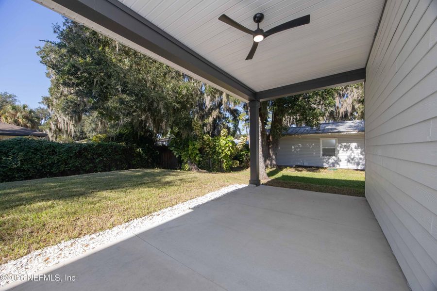 Exterior details and patio area of a home in , St. Augustine (Image 36).