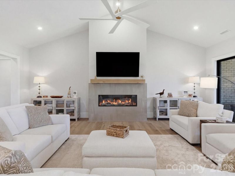 Furnished interior view inside a new home in Broadmoor at Marvin, Marvin (Image 8).