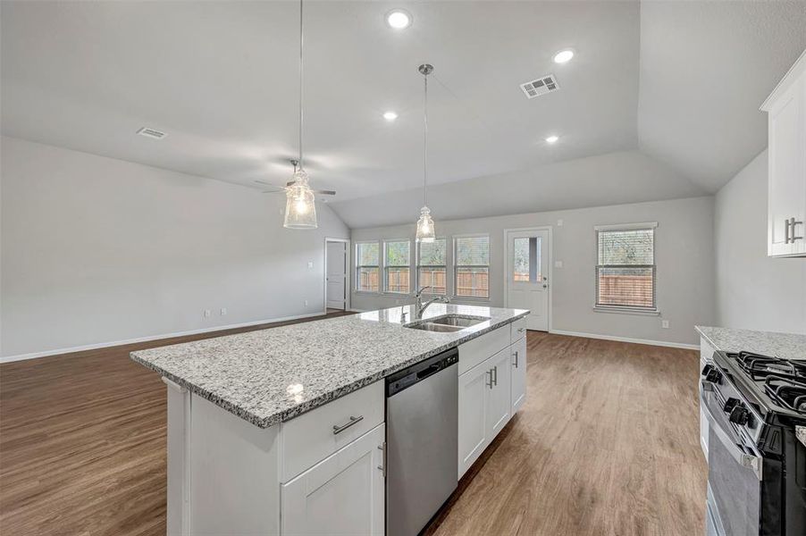 Furnished interior view inside a new home in ValleyBrooke, Mesquite (Image 9).