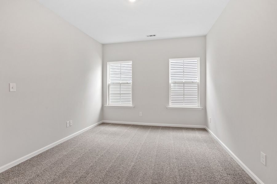 Spacious, unfurnished interior of a new home in Renaissance at White Oak, Garner (Image 30). Spacious, unfurnished interior of a new home in Renaissance at White Oak, Garner (Image 30).