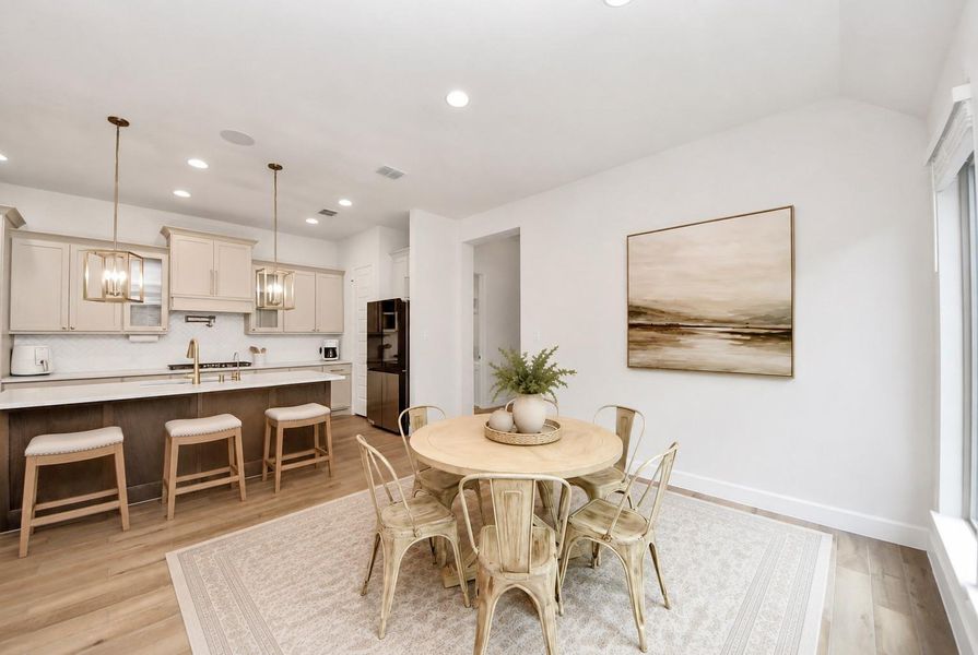Furnished interior view inside a new home in , Magnolia (Image 7).