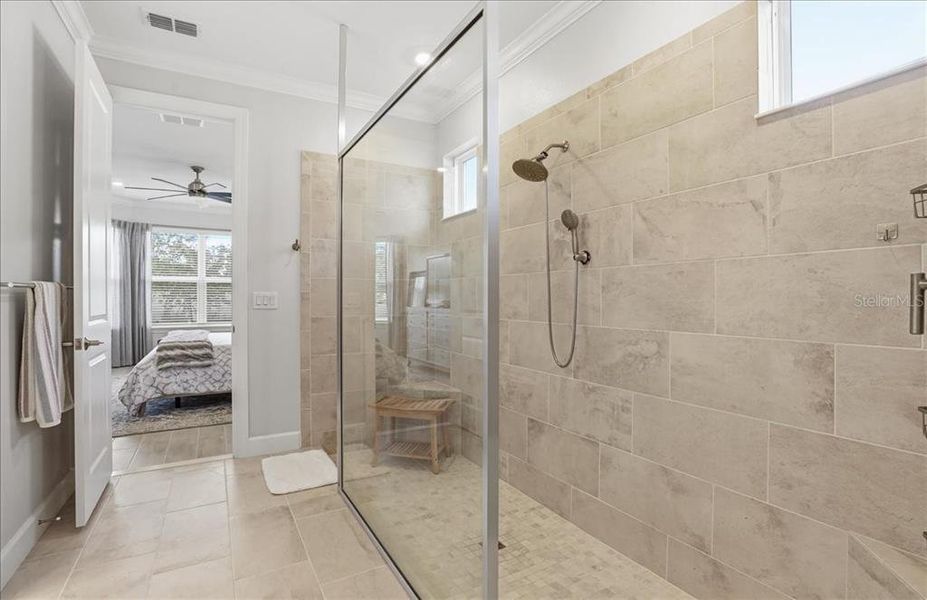 Furnished interior view inside a new home in Esplanade at Artisan Lakes, Palmetto (Image 25).